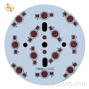 Fabbricazione di PCB in alluminio a doppia faccia a doppia faccia